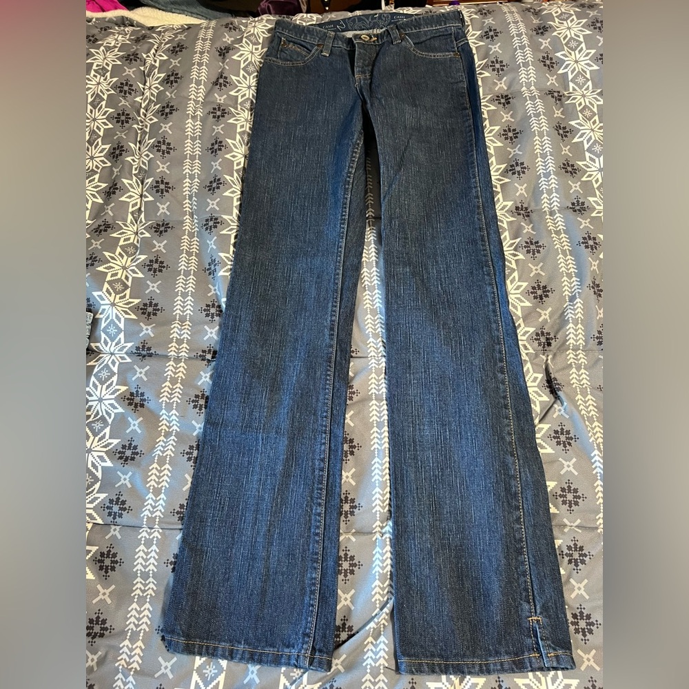 Wrangler Dark Blue Women's Boot Cut Jeans